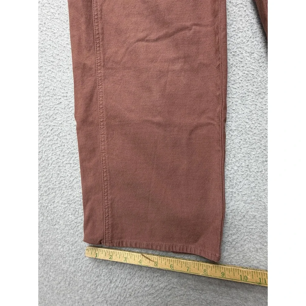 Wilfred Free Pants Womens 4 Brown Twill Wide Leg Chino Stretch Pockets 79439-2
